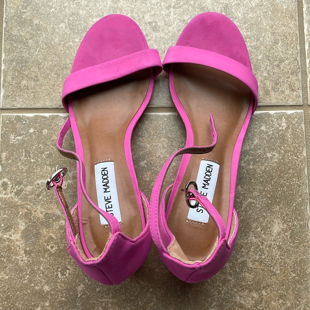 Steven Madden pink heels - size 7.5
